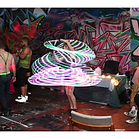 Broken Sunrise LED @ Graffiti Warehouse