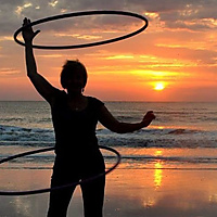 Hooping at Sunrise