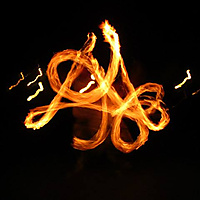 Roller-coaster of Flames