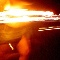 Fire Hoop with Wings