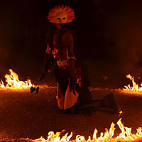 .Godess of burning Moons.