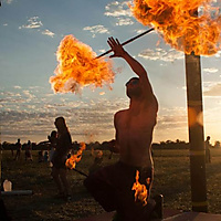 Sunset Island Burner