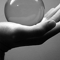 The world in my hand.