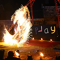 Fire Whip at Play 2013