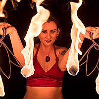 Like a Moth to a Flame