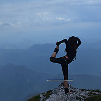Hooping on top of the world