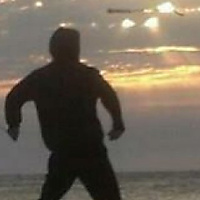 behind the back toss to the sunrise in fl