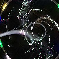 Circular wisps of light