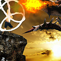 Fighting Dragons with Triquetras