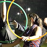 Triumphant FLOWments in the Rain