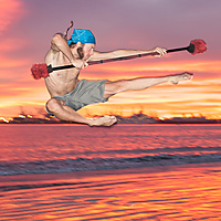 Flying Kick to the Head