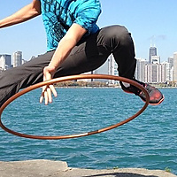 Beware the Flying Hoop Kick