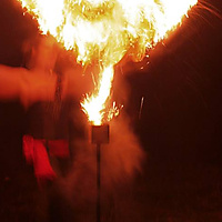 Big heart in the night.