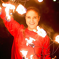 Fire fans make me happy