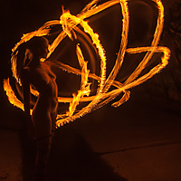 Illuminated by Firelight.