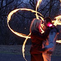 Passion in flames...