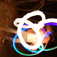 led and fire poi