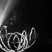 Fire spinning flower exposure.