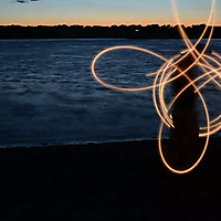 Flowers on the beach