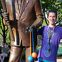 Flarts with tourists