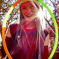 Double hoops and sun rays