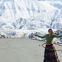 Hooping at Hatchers Pass, Alaska!