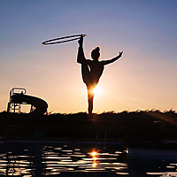 Skys sunset silhouette