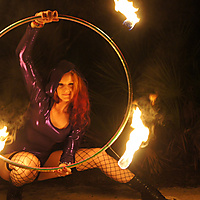 Hulaween flame princess!