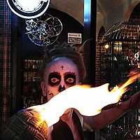 Contact juggling Sugar Skull