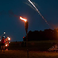 fire on the ground, fire in the sky