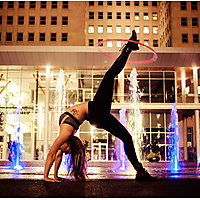 Urban Hoop Yoga
