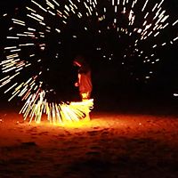 Beach fire play