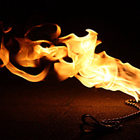 Flaming Poi