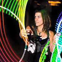 Hoops her heart out!