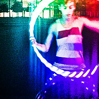 Hooping in downtown Tampa