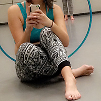 Hoop troupe practice :]