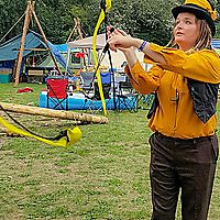 Making it look hard....