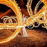 Bride in Fire !