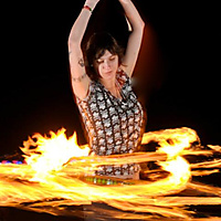 fire hoop love