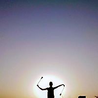 Sun clock city isolation