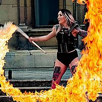 Burning ring of fire