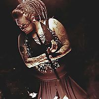 Just a girl and her stick