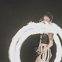 She dances in the ring of fire...