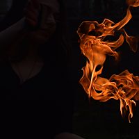 Feed the flames and set them dancing