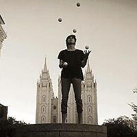 Juggle where you should not juggle!