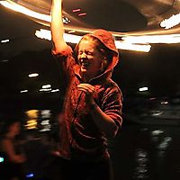 The first burn smile :