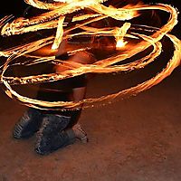 Fire Hoop Backbend