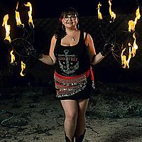 Fire Fans Make Me Happy