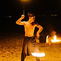 freestyling of my cathedral poi