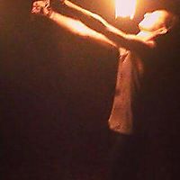 First time spinning fire